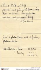 Etiketten zu Korund (Saphir) (NHMW-MIN-Ay271)